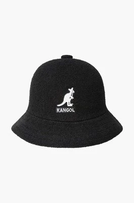 Kangol kapelusz Big Logo Casual kolor czarny K3407.BLACK-BLACK