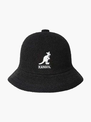 Kangol kapelusz Big Logo Casual kolor czarny K3407.BLACK-BLACK