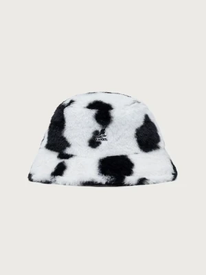 Kangol kapelusz bucket damski FAUX FUR BUCKET biały