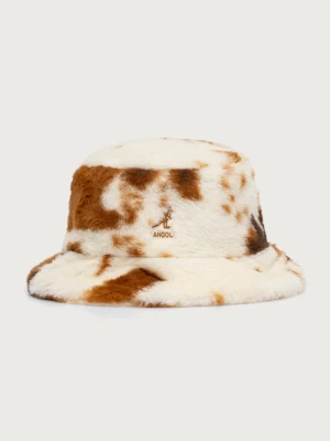 Kangol kapelusz bucket FAUX FUR BUCKET beżowy