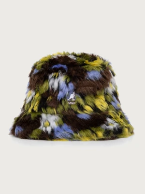 Kangol kapelusz bucket FAUX FUR BUCKET brązowy