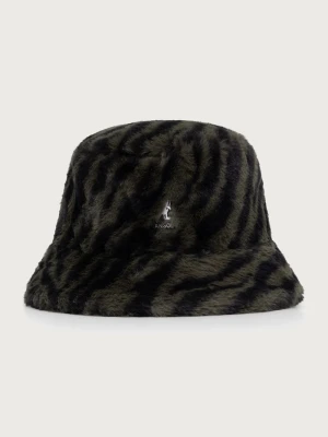 Kangol kapelusz bucket FAUX FUR BUCKET zielony
