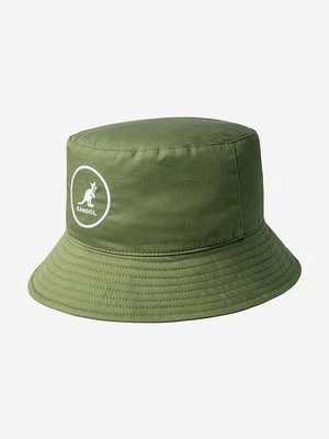 Kangol kapelusz Cotton Bucket kolor zielony bawełniany K2117SP.OLV-OLIVE