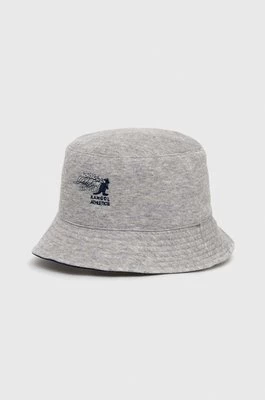 Kangol kapelusz dwustronny kolor szary