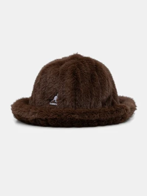 Kangol kapelusz FAUX FUR CASUAL brązowy