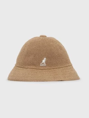 Kangol kapelusz kolor beżowy 0397BC.OT272-OT272