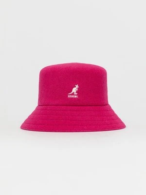 Kangol Kapelusz kolor fioletowy wełniany K3191ST.EP600-EP600