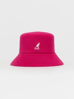 Kangol Kapelusz kolor różowy wełniany K3191ST.EP600-EP600