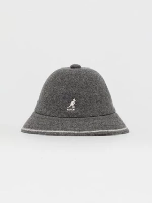 Kangol Kapelusz kolor szary wełniany K3181ST.FO039-FO039