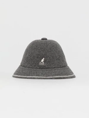 Kangol Kapelusz kolor szary wełniany K3181ST.FO039-FO039