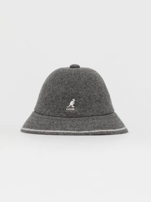 Kangol Kapelusz kolor szary wełniany K3181ST.FO039-FO039