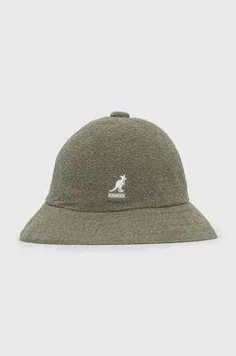 Kangol kapelusz kolor zielony 0397BC.OG349-OG349