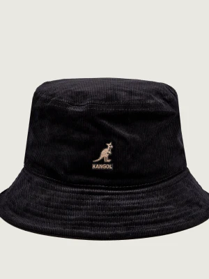 KANGOL Kapelusz | sztruks czarny