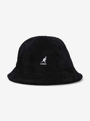 Kangol kapelusz Velour Slub Casual kolor czarny K5319.BLACK-BLACK