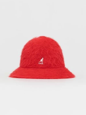 Kangol Kapelusz z wełną kolor czerwony K3017ST.SC613-SC613