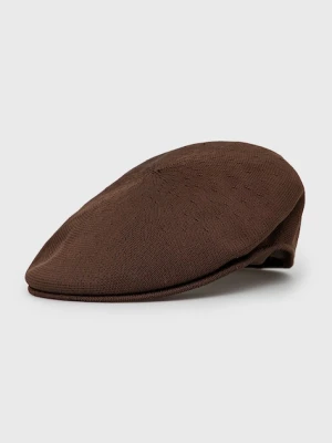 Kangol kaszkiet kolor brązowy