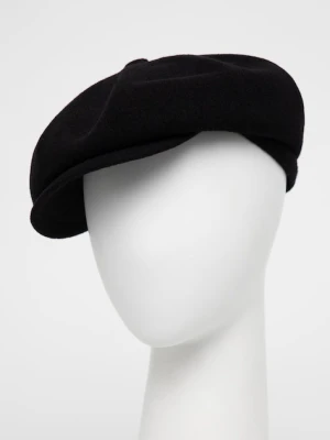 Kangol Kaszkiet kolor czarny wełniany