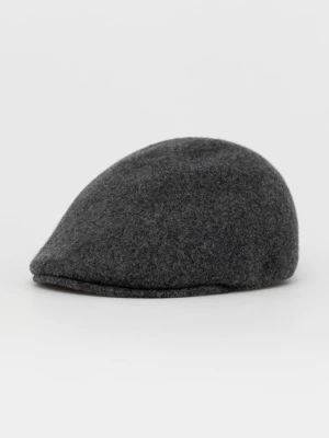 Kangol Kaszkiet wełniany kolor szary