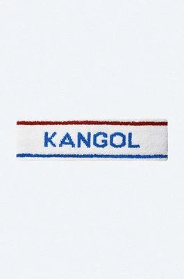 Kangol opaska na głowę kolor biały K3302ST-WHITE/CIAN