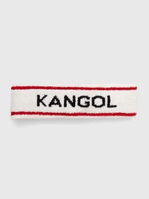 Kangol opaska na głowę kolor biały K3302ST-WHITE/CIAN