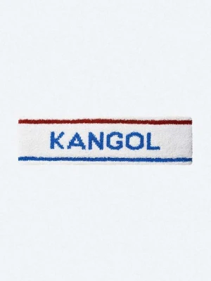 Kangol opaska na głowę kolor biały K3302ST-WHITE/CIAN