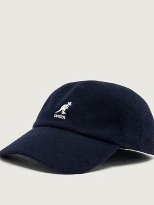 KANGOL Wełniana bejsbolówka granatowy