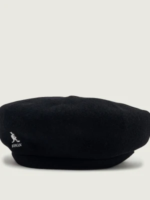 KANGOL Wełniany beret czarny