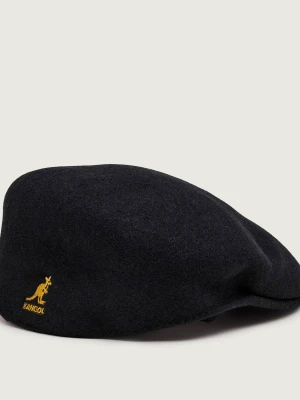 KANGOL Wełniany kaszkiet czarny