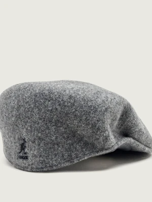 KANGOL Wełniany kaszkiet szary