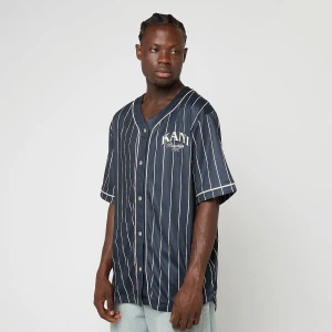 Kani Pinstripe Baseball Jersey Karl Kani niebieski