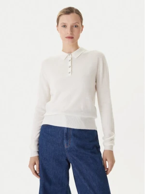 KAOS Sweter RI1KT019 Écru Regular Fit Kremowy
