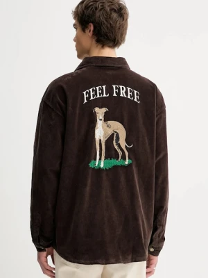 Kaotiko kurtka kolor brązowy przejściowa AR023-01-K002