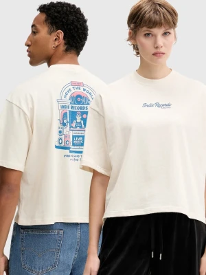 Kaotiko t-shirt bawełniany beżowy