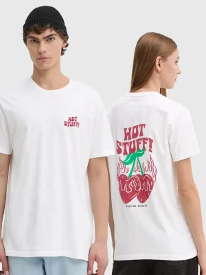 Kaotiko t-shirt bawełniany biały