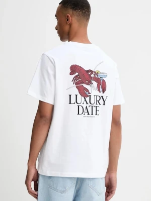 Kaotiko t-shirt bawełniany kolor biały z nadrukiem AR021-01S-G002