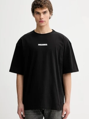 Kaotiko t-shirt bawełniany kolor czarny z nadrukiem AR090-01-G002