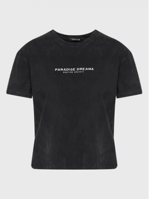 Kaotiko T-Shirt Paradise Dreams AL004-01-M002 Czarny Regular Fit