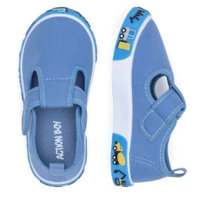 Kapcie Action Boy CF2500-3(CH) Niebieski