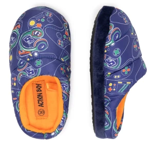 Kapcie Action Boy P3141001K Granatowy