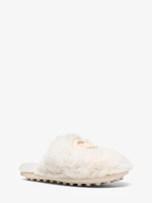 Kapcie Ada ze sztucznego futra MICHAEL Michael Kors