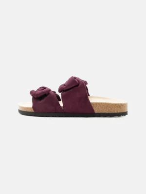 Kapcie Anna Field Wide Fit By Zalando bordowy