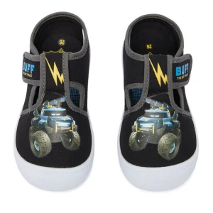 Kapcie BATWHEELS CEO-CM-SS26-200WBBW Czarny