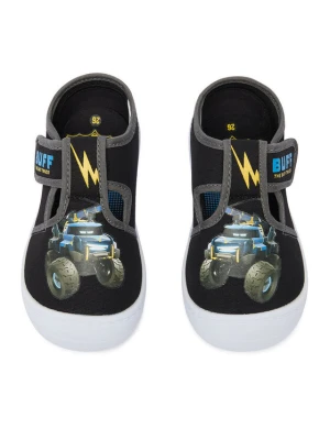 Kapcie BATWHEELS CEO-CM-SS26-200WBBW Czarny