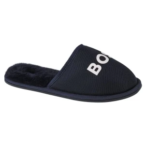 Kapcie Boss Logo Slippers J29312-849 niebieskie