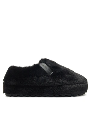 Kapcie Calvin Klein Jeans Home Anke Slipper Wn Fur YW0YW01596 Czarny