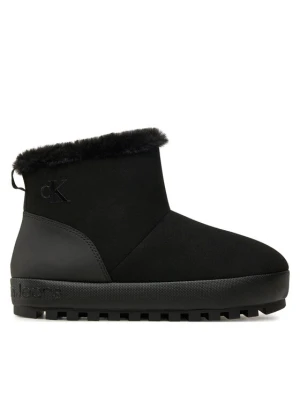 Kapcie Calvin Klein Jeans Home Anke Slipper YW0YW01592 Czarny