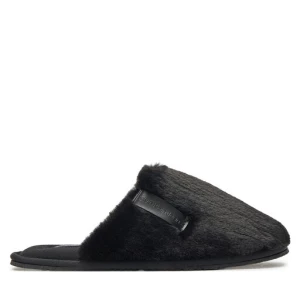 Kapcie Calvin Klein Jeans Hotel Slipper Fur After Glow YW0YW01593 Czarny