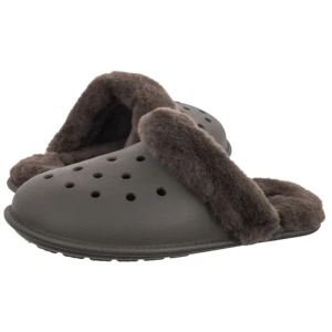 Kapcie Classic Fuzz Scuff Dark Cocoa 212143-2ME (CR403-b) Crocs