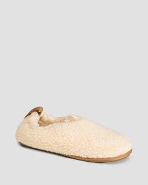 Kapcie Damskie Ugg Plushy Slipper Beżowe