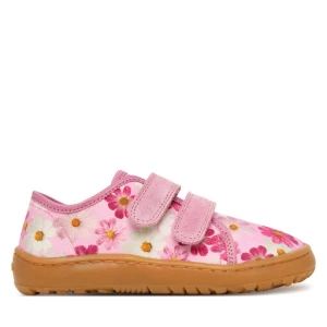 Kapcie Froddo Barefoot Canvas G1700440-9 S Różowy